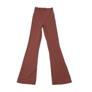 Lululemon Groove Pant Flare Super High-Rise Sz 4 Spiced Chai